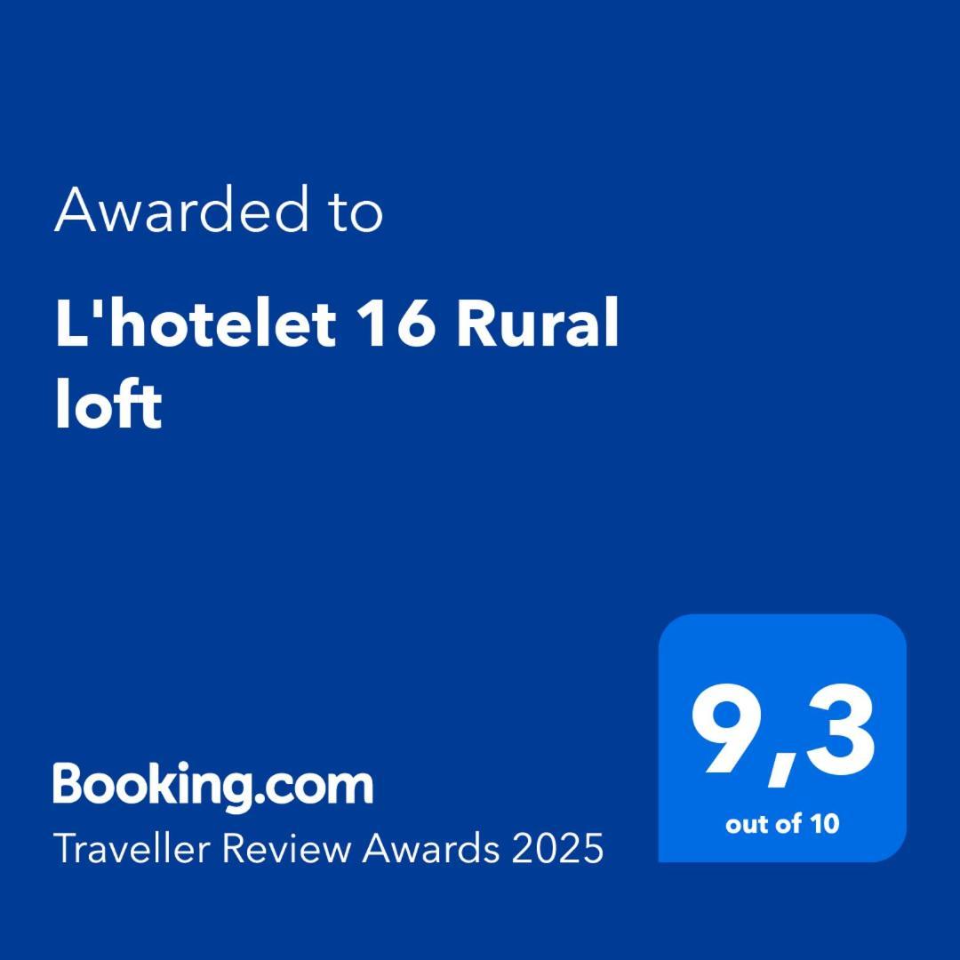 L'Hotelet 16 Rural Loft Barx Екстер'єр фото